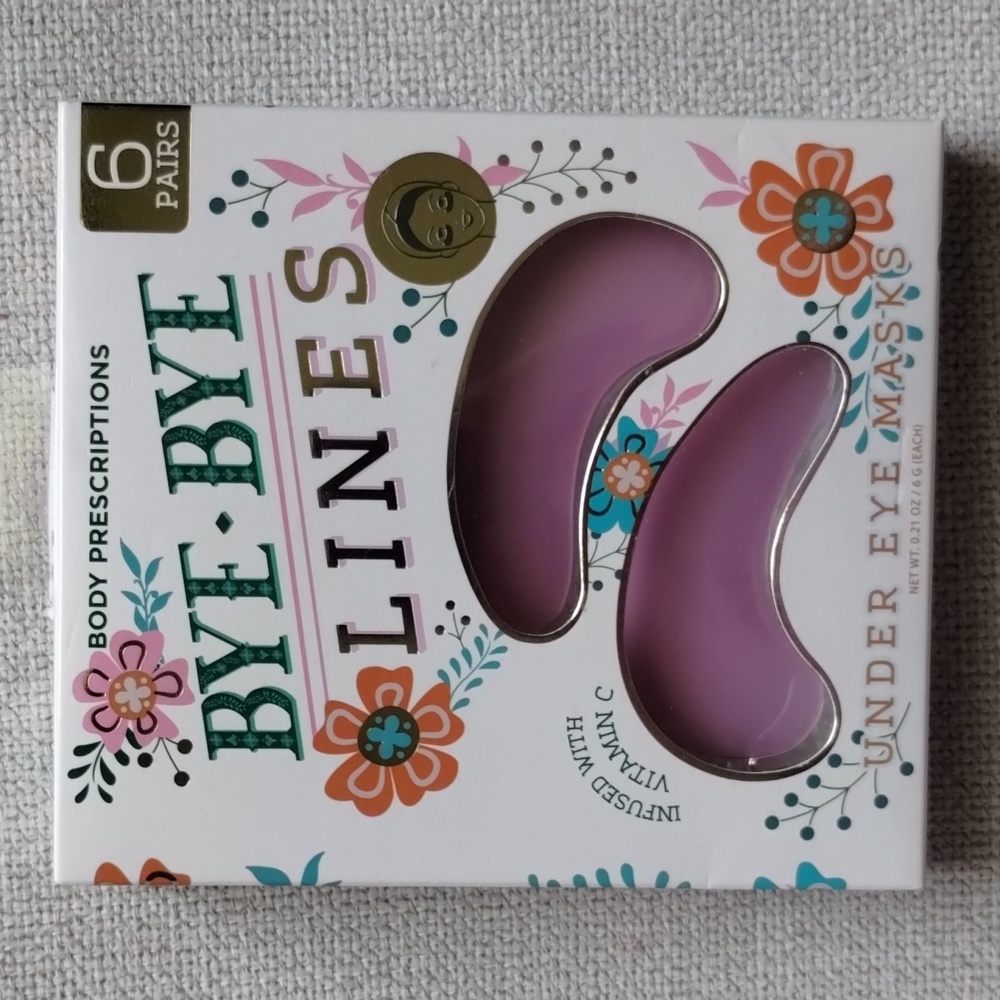 Body Prescription Bye Bye Under Eye Mask 6 Pairs